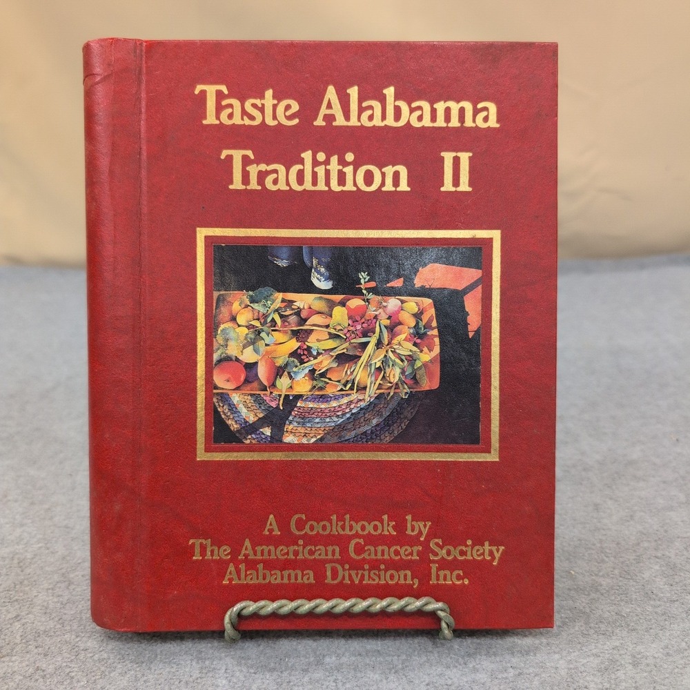 Taste Alabama Tradition II Cookbook American Cancer Society Recipes 1991 - Picture 1 of 3